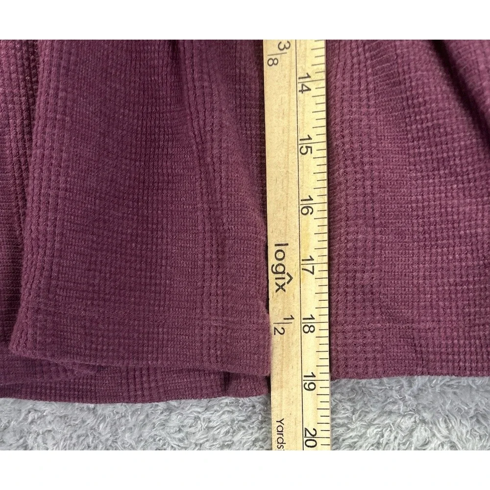Free People Forever Your Girlfriend Top Womens Small Burgundy Babydoll Oversized